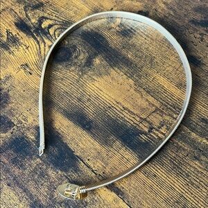 Source Unknown Gold Women's Belt